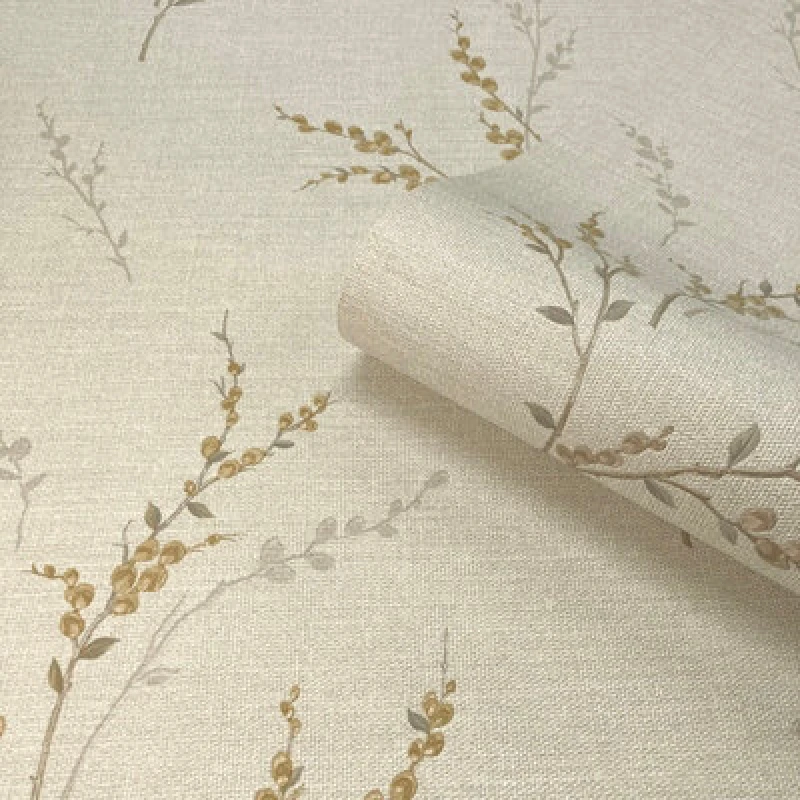 Image of Belgravia Zambaiti Parati Carmella Floral Trail Cream Wallpaper
