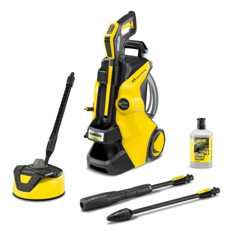 Image of Karcher K5 Power Control Flex Home Pressure Washer 1.324-704.0 Yellow