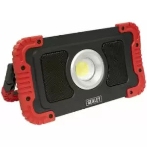 Image of Loops - Rechargeable Floodlight - 20W cob LED - Wireless Speakers & Power Bank - 1100 lm