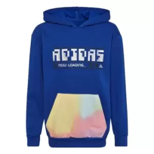 Image of adidas ARKD3 Hoodie Kids - Royal Blue / Silver Metallic