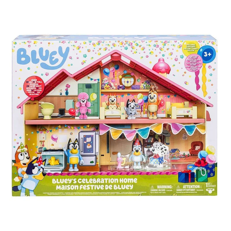 Image of Bluey Bluey S11 Bluey's Birthday Celebration Home Playset