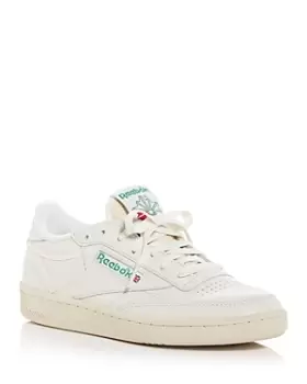 Image of Reebok Womens Club C 85 Vintage Low Top Sneakers