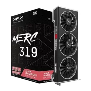 Image of XFX AMD Radeon RX 6750 XT MERC 319 BLACK 12GB Graphics Card