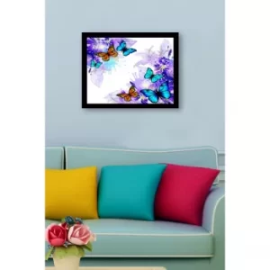 Image of SC0503 Multicolor Decorative Framed MDF Painting