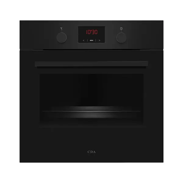 Image of CDA SC030BL Built In Electric Single Oven - Black - A Rated