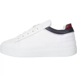 Image of Tommy Hilfiger Th Signature Suede Sneaker - White