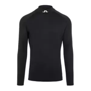 Image of J Lindeberg Golf Base Layer Top - Black