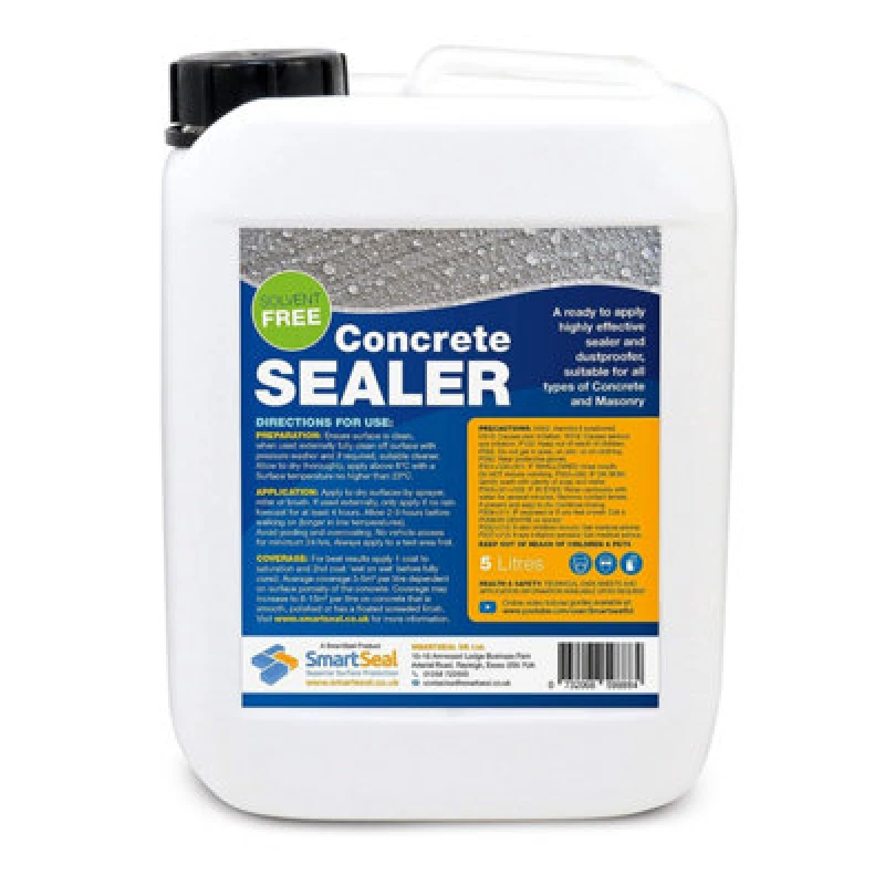 Image of Smartseal Concrete Dustproofer, Effective Concrete Sealer And Dust Proofer, Eliminates Dust, Floors And Walls, Breathable, 5L