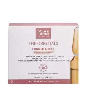 Image of Martiderm Formula No. 10 HD Color Touch SPF30 Ampoules x30