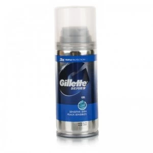 Image of Gillette Series Shave Gel Sensitive Skin Travel Size