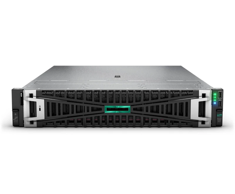 Image of HPE ProLiant DL385 Gen11 9115 AMD EPYC 2.6GHz 16C 64GB RAM 2x 480GB Rack Server P81843-425