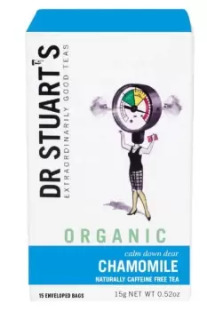 Image of Dr Stuarts Organic Chamomile - 15 Bags x 4