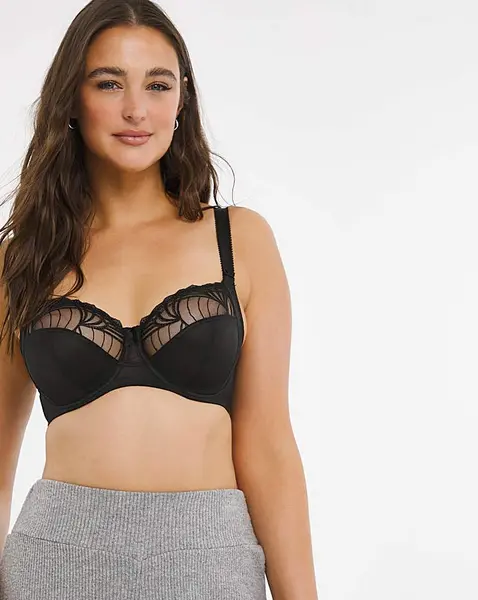 Image of Fantasie Fantasie Adelle Full Cup Wired Bra Black Female 34D MY55502