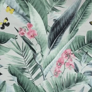 Image of Arthouse Tropical Grey Multicolor Wallpaper