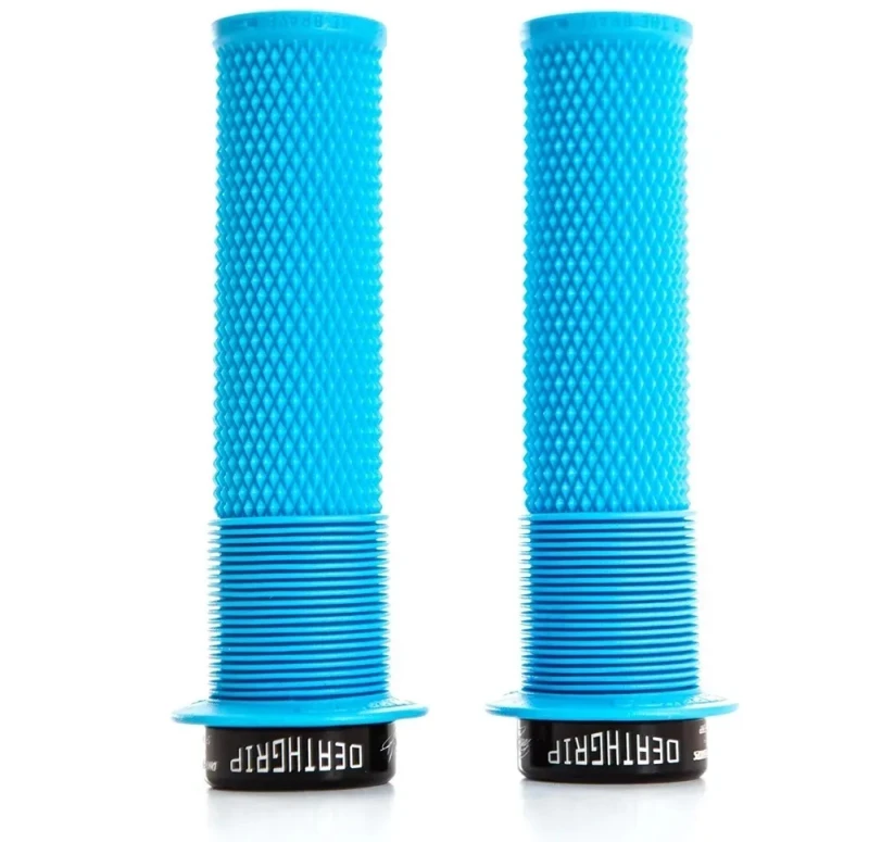 Image of DMR BRENDOG DeathGrip With Flange THIN Blue - Cycles UK