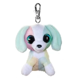 Image of Lumo Stars Mini Keyring - Dog Spotty Plush Toy