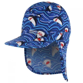 Image of Regatta Kids Protect Cap - Nautical Blu