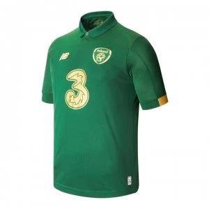 Image of New Balance Ireland Home Shirt 2020 Junior - Eden Green/Gold
