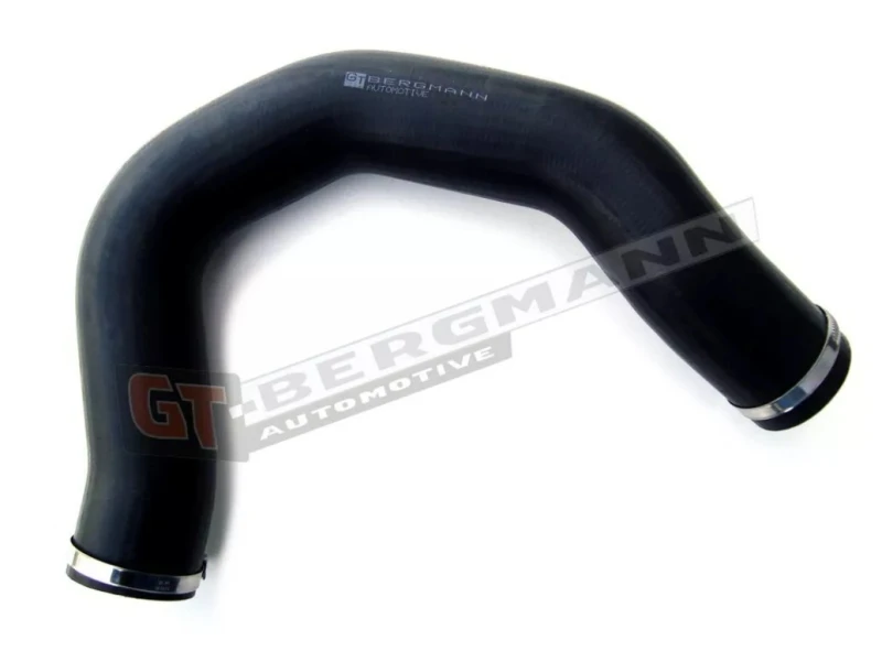 Image of GT-BERGMANN GT52-108 Turbocharger Hose with clamping pieces, Rubber with fabric lining Rubber with fabric lining Charger Intake Hose (3314)