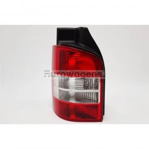 Image of Rear light left clear VW Transporter T5 Caravelle 03-15 1 door
