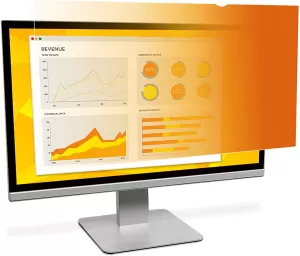 Image of 3M Gold Privacy Filter for 24" Widescreen Monitor