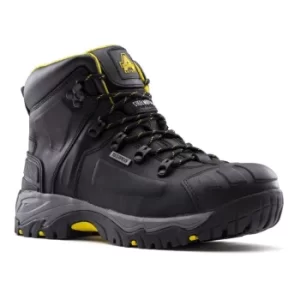 Image of AS803 Waterproof Wide Fit Safety Boots Black Size 9