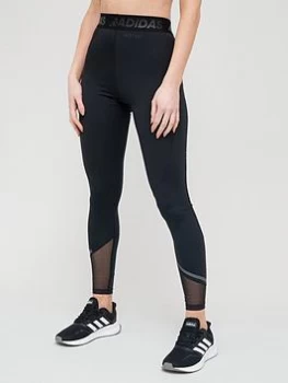 Image of adidas Tech-Fit Heat.Rdy Leggings - Black, Size 2Xs, Women