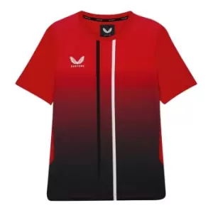Image of Castore Saracens Short Sleeve Training T Shirt Juniors - Red