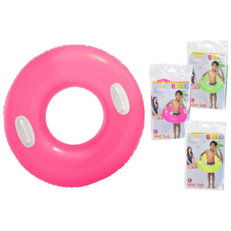 Image of Intex 30" High Gloss Ring With Handles (Colours Vary) Multi unisex