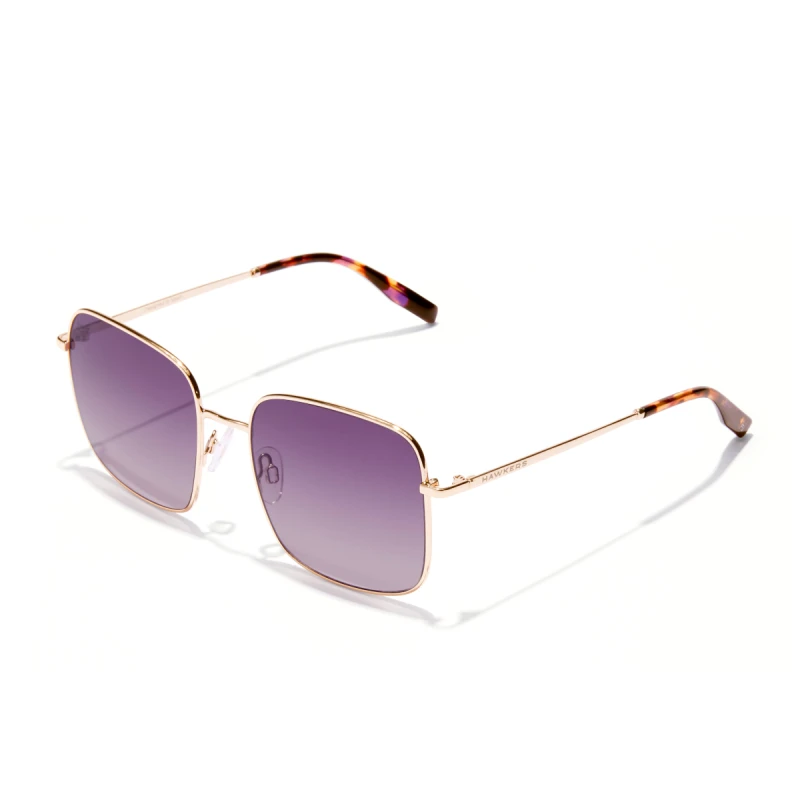 Image of Sunglasses Hawkers Royal Flush - Gold Purple To Pink