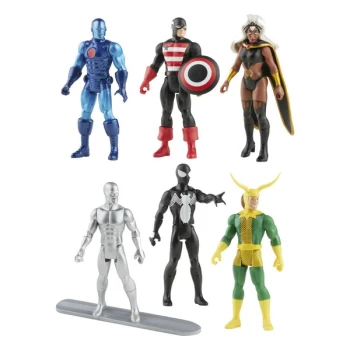Image of Marvel Legends Retro Collection Series Action Figures 10cm 2021 Wave 4 - One At Random