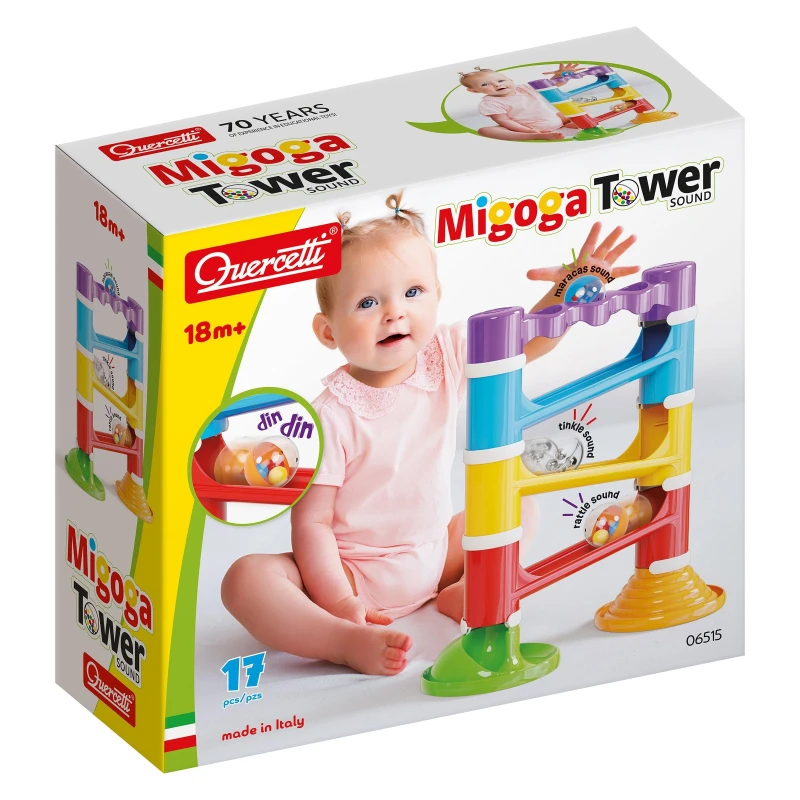 Image of Quercetti Migoga Tower Sounds, Multi 6515