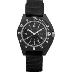 Image of Unisex Marathon Navigator Black Tritium Night Vision Watch