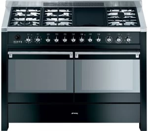 Image of SMEG Opera A4BL-8 120cm Dual Fuel Range Cooker