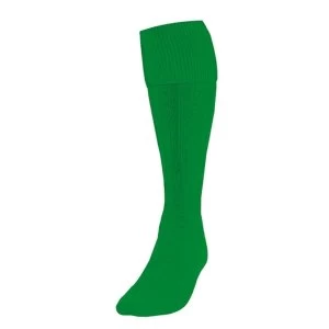 Image of Precision Plain Football Socks Emerald UK Size 3-6
