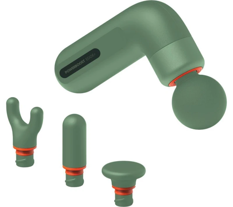 Image of SHARPER IMAGE Power Percussion Move Edge Portable Lite Massage Gun - Green 4894088079937