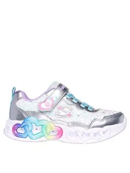 Image of Skechers Infinite Heart Lights - Fresh Love - Size 2
