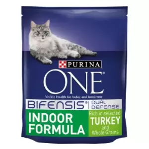 Image of Purina One Indoor Turkey Dry Cat Food 2.8kg