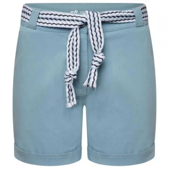 Image of Dare2B Melodic Offbeat Stretch Shorts - Cameo Green