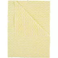 Image of Robert Scott Cotton Ocean Microfibre Cleaning Cloth 350 x 500mm Yellow Pack of 50