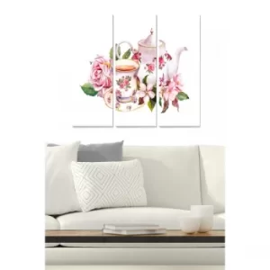 Image of MDF281789963 Multicolor Decorative MDF Painting (3 Pieces)