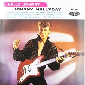 Image of Johnny Hallyday - Hello Johnny Grave Etched Pink Rsd 2019 Vinyl