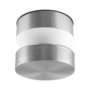 Image of Ledvance 6W LED Outdoor Suface Pole Stainless Steel IP44 Warm White - OSP30ST-075177