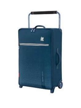 Image of IT Luggage Vitalize Medium Blue Suitcase