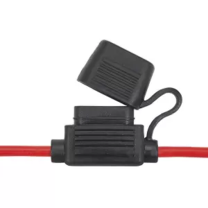 Image of Genuine SEALEY FHSP30 Standard Blade Fuse Holder Splashproof 30Amp Pack of 10