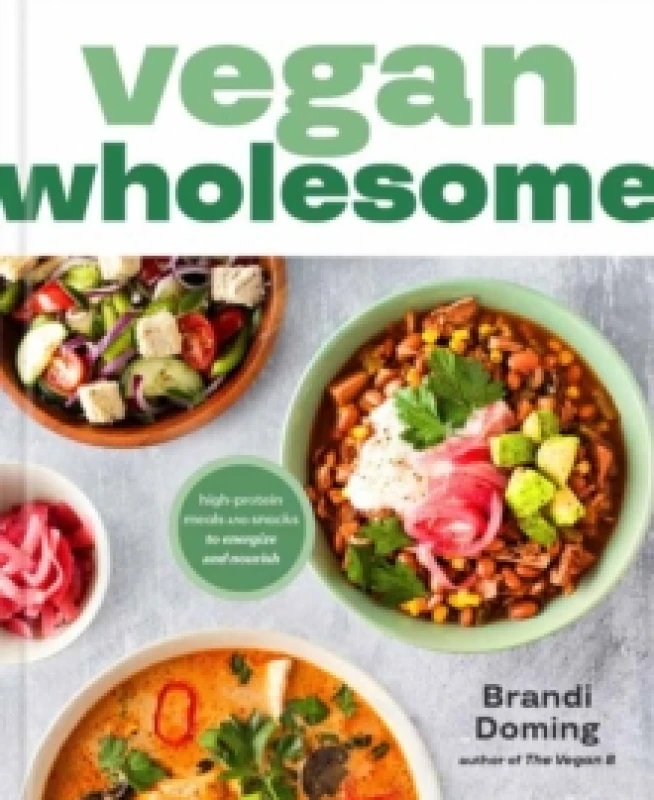 Image of Vegan Wholesome. Hardback. By Brandi Doming Books