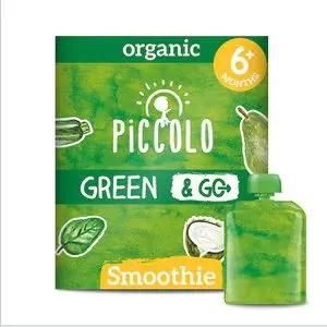 Image of Piccolo Organic Green Go Smoothie Multipack 6m+