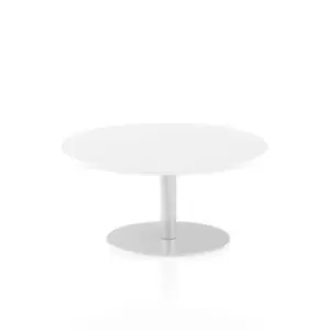 Image of Italia Poseur Table Round 1000 Top 475 High White