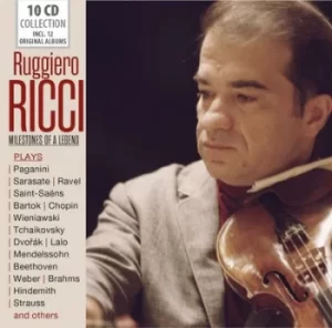 Image of Ruggiero Ricci Milestones of a Legend by Ruggiero Ricci CD Album