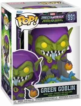 Image of Monster Hunters (Marvel) Green Goblin Vinyl Figure 991 Funko Pop! multicolor